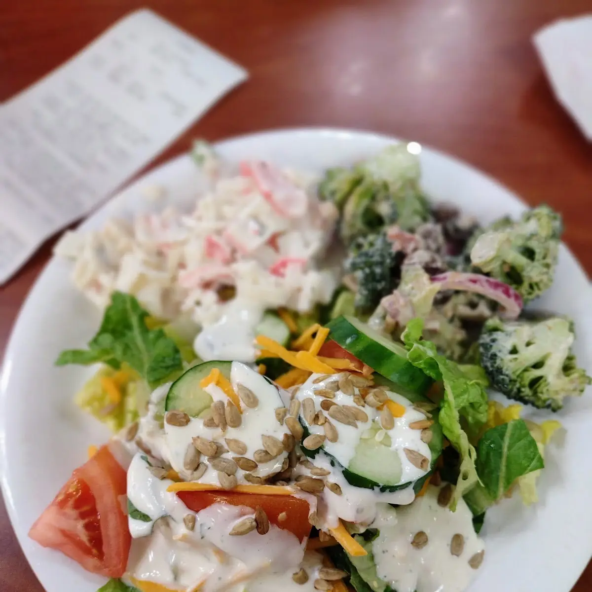 Garden Salad with Chicken
