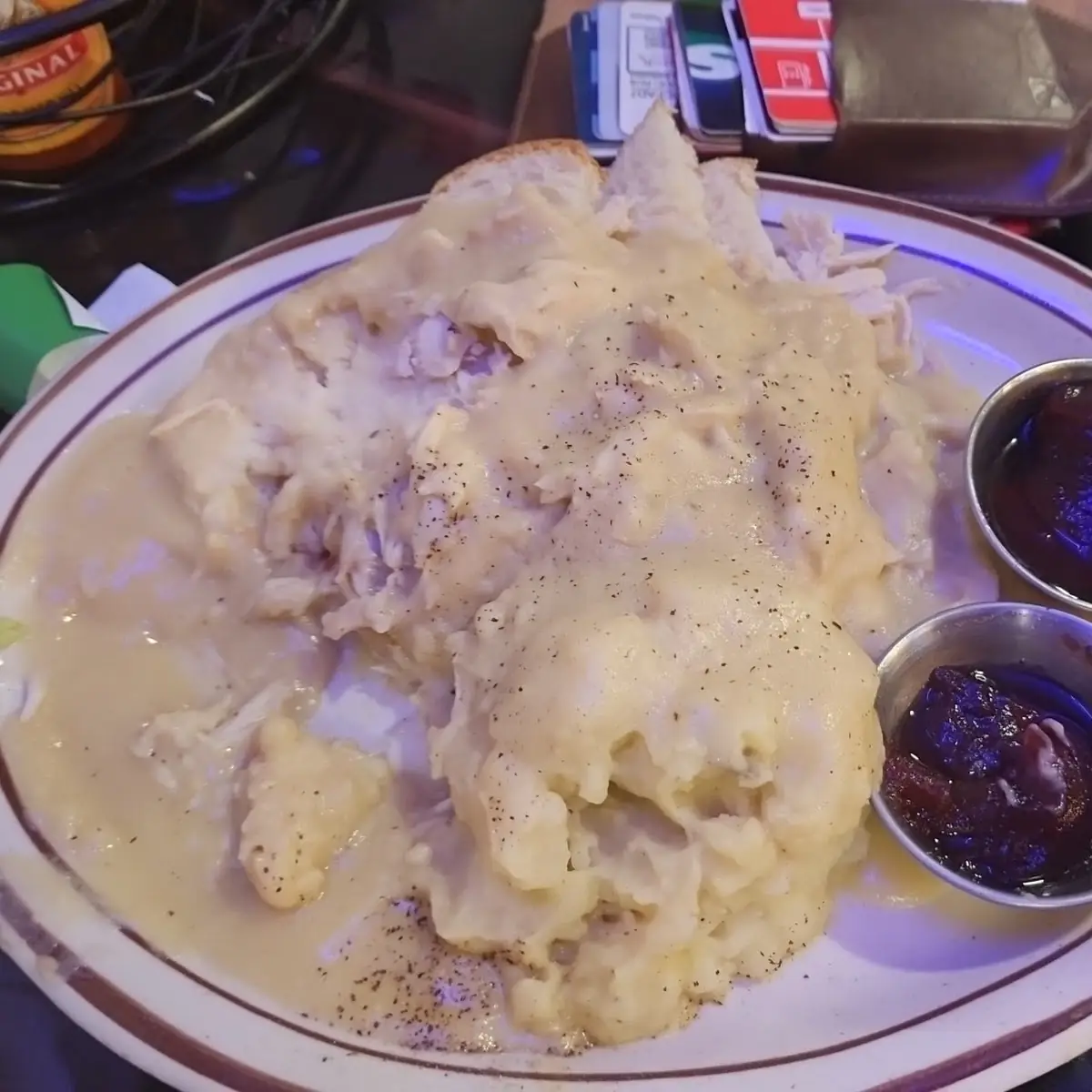Open Face Hot Turkey Sandwich