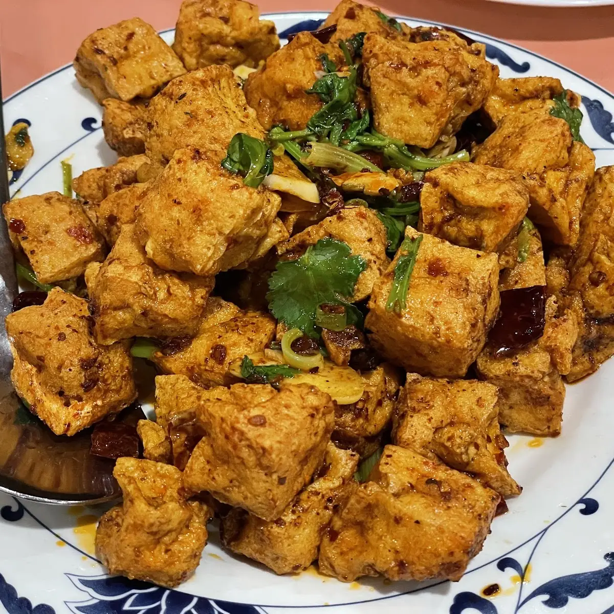 Spicy Fried Tofu