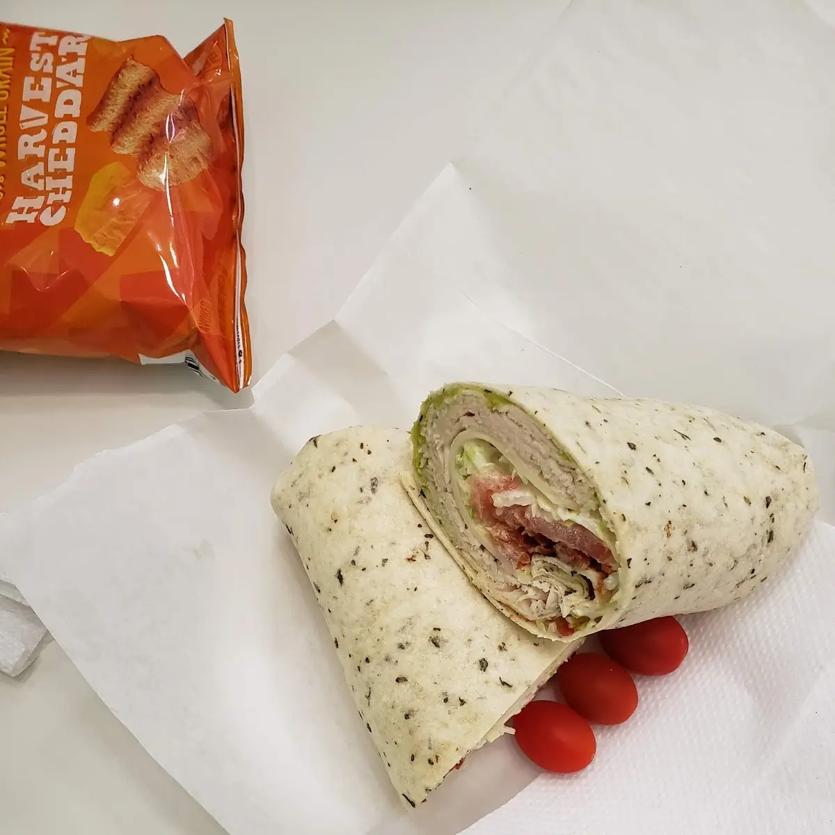 Hummus Veggie Wrap