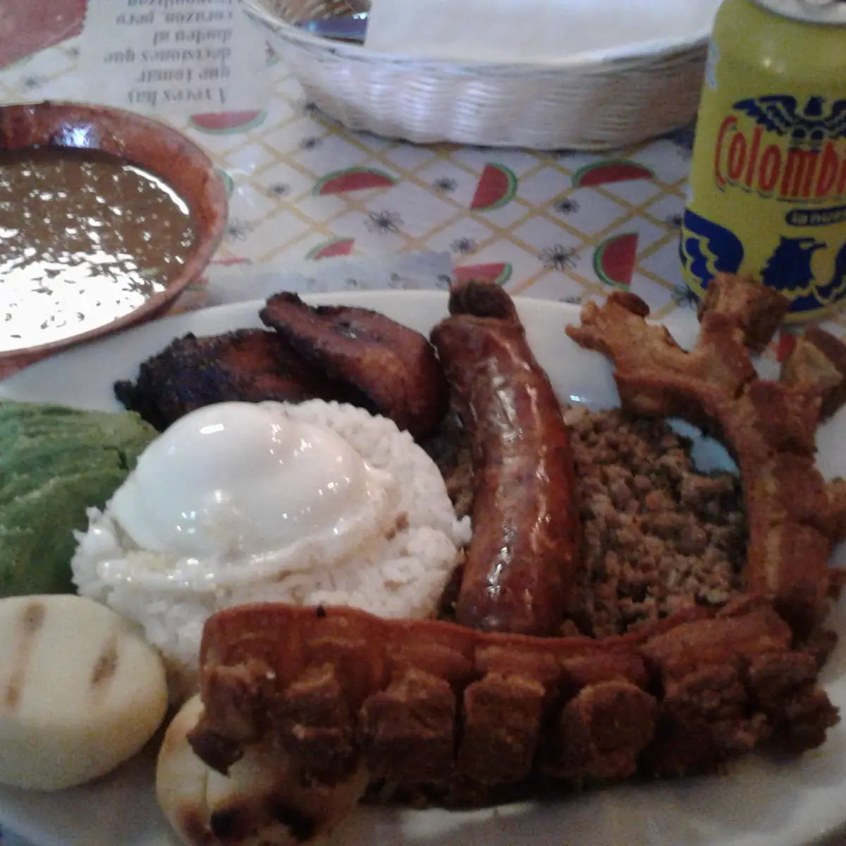 Bandeja Paisa Paisa Tray