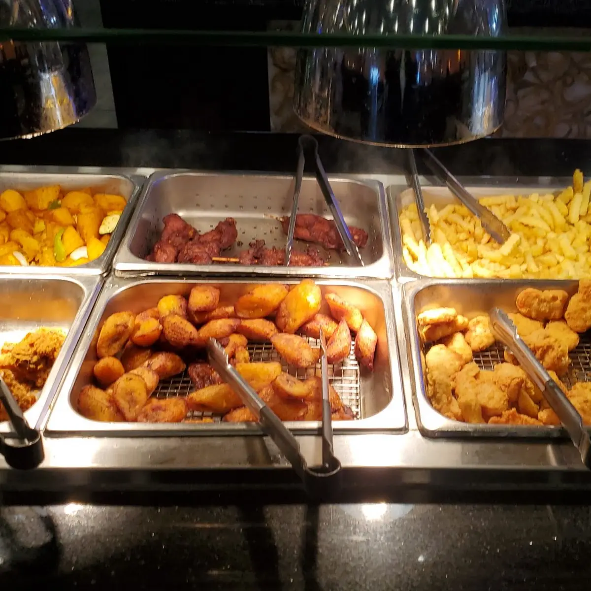 Potatoes and Other Buffet Items