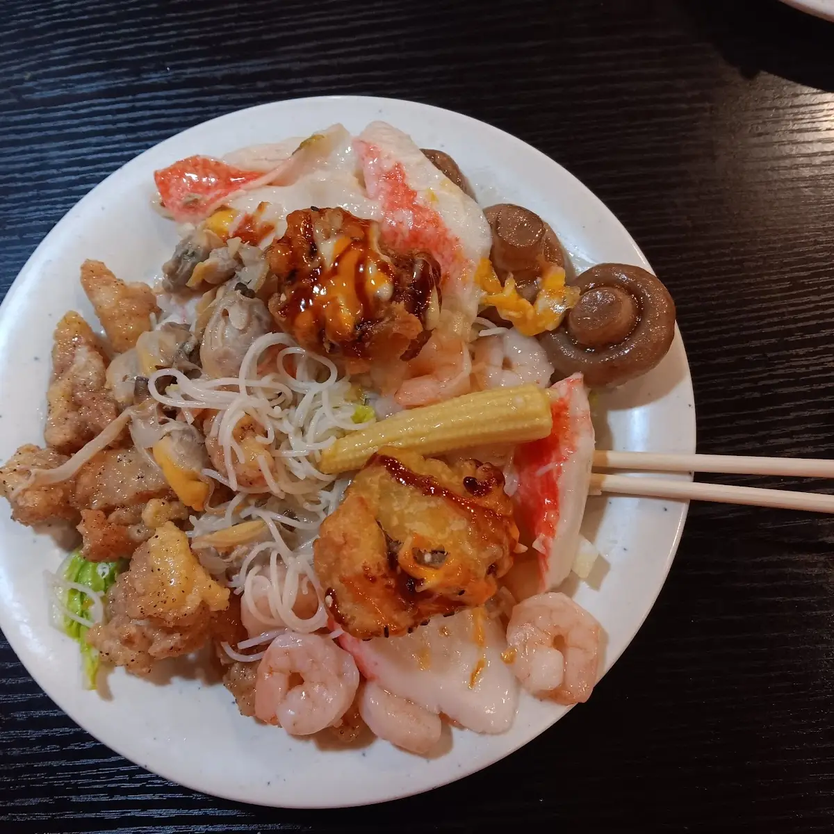 Seafood and Pepper Chicken
