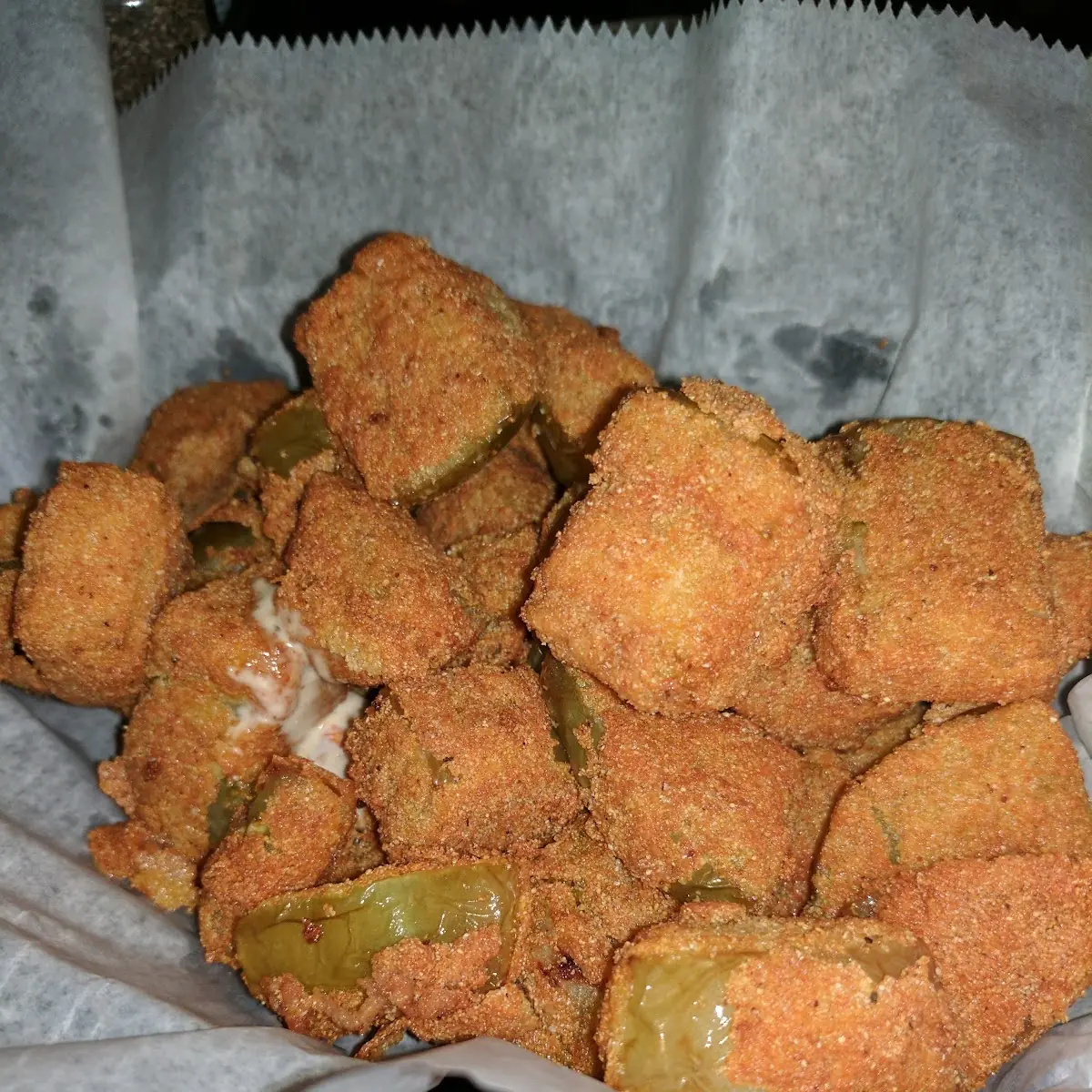 Fried Green Tomato Chips