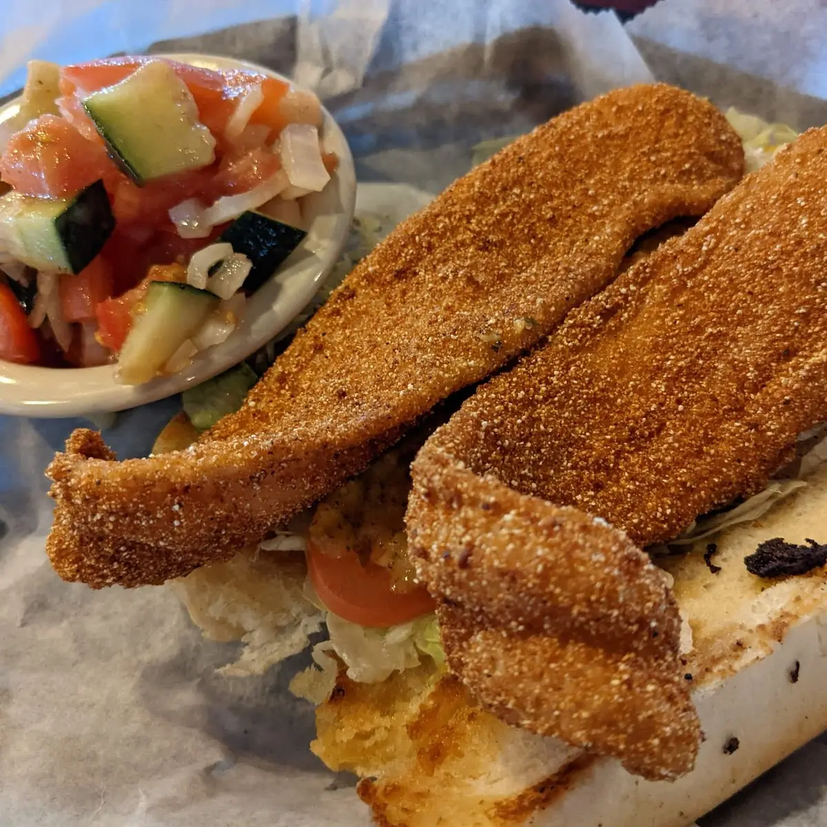 Southern Fried Catfish Sandwich