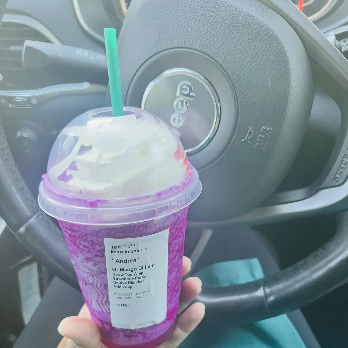 Starbucks Mango Dragon Fruit Refresher
