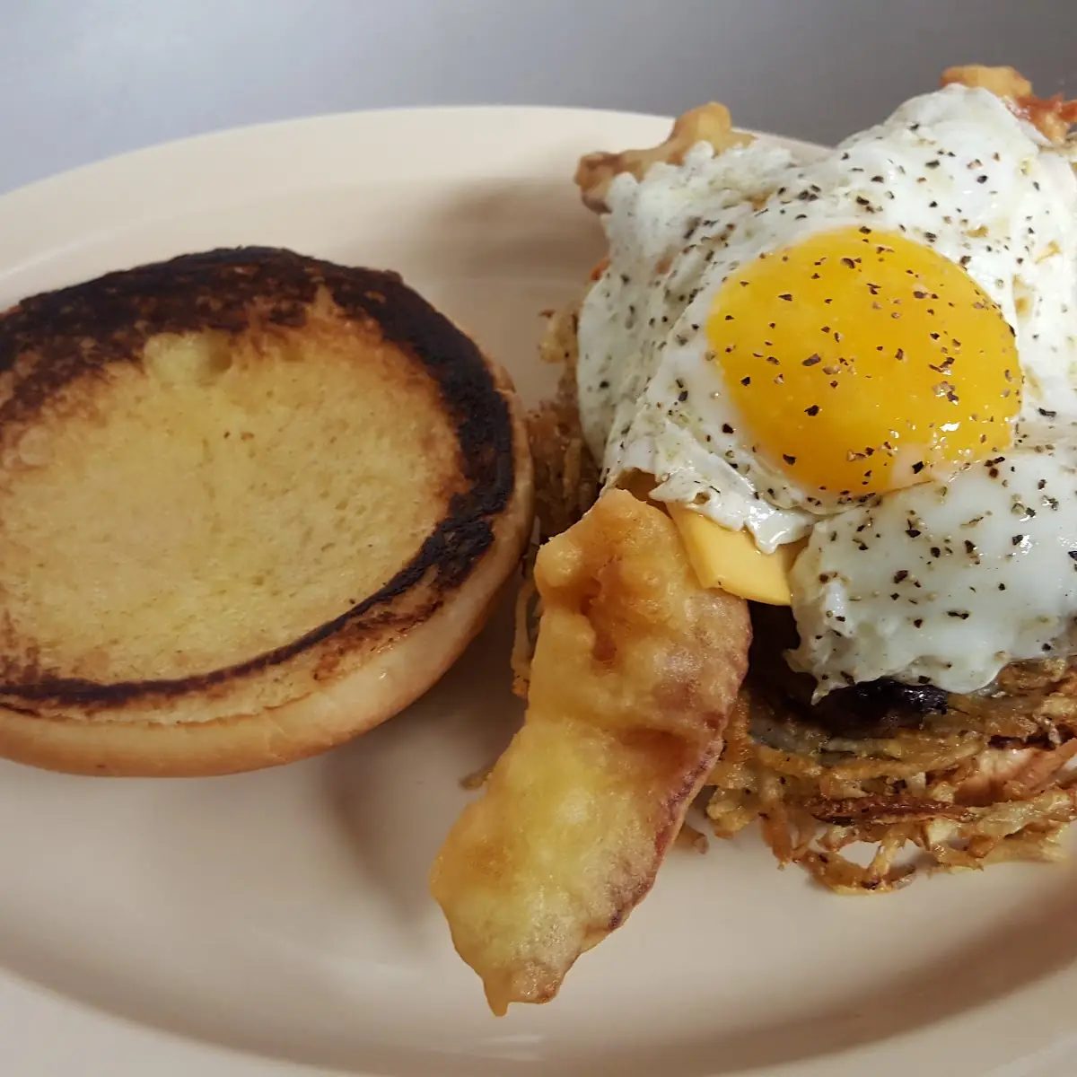 Bacon and Egg Burger