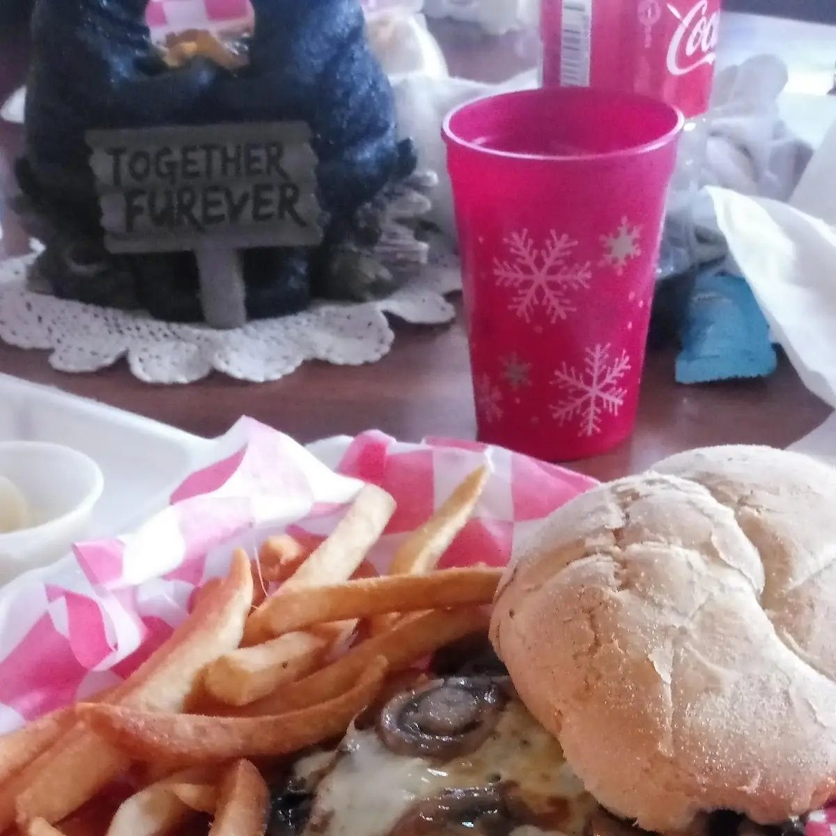Mushroom Swiss Burger