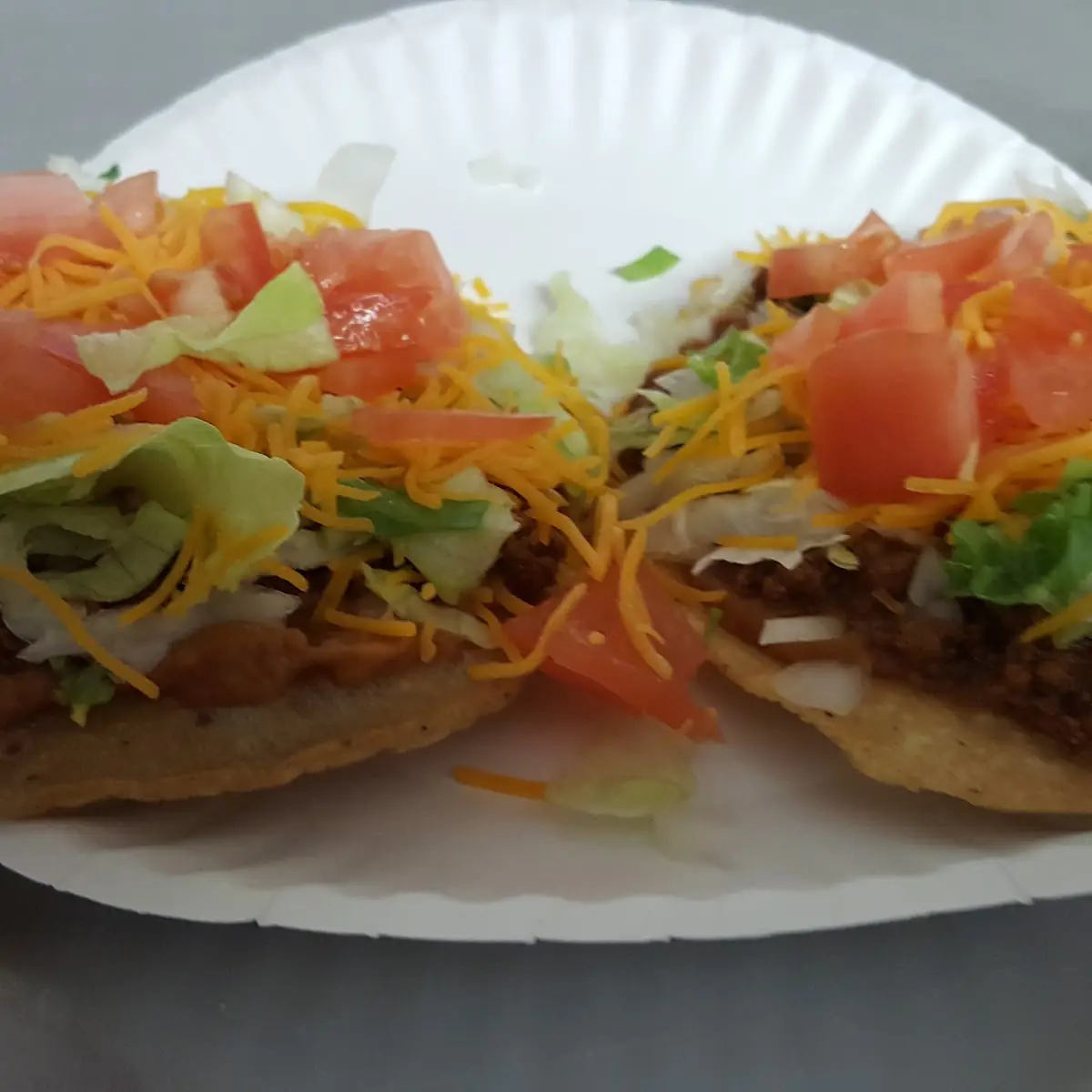 Refried Bean Tostadas