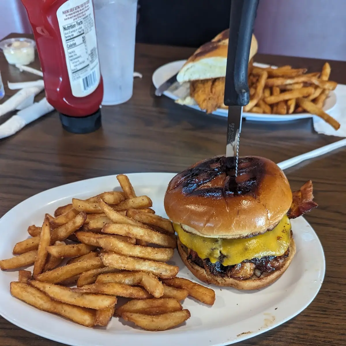 BBQ Pulled Pork Burger