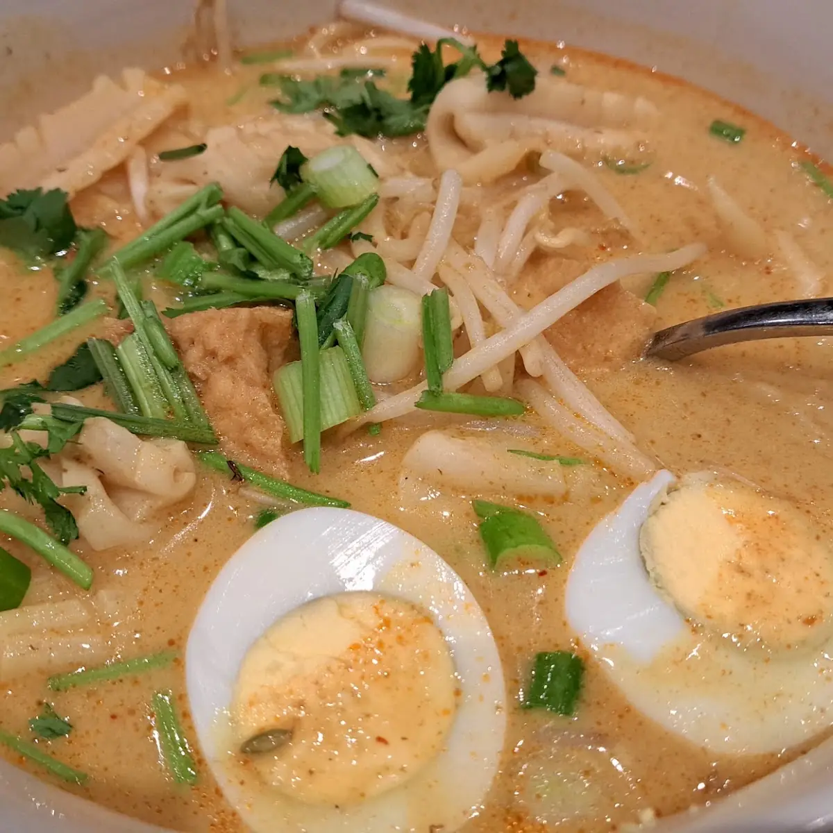 Singapore Laksa Noodle Soup