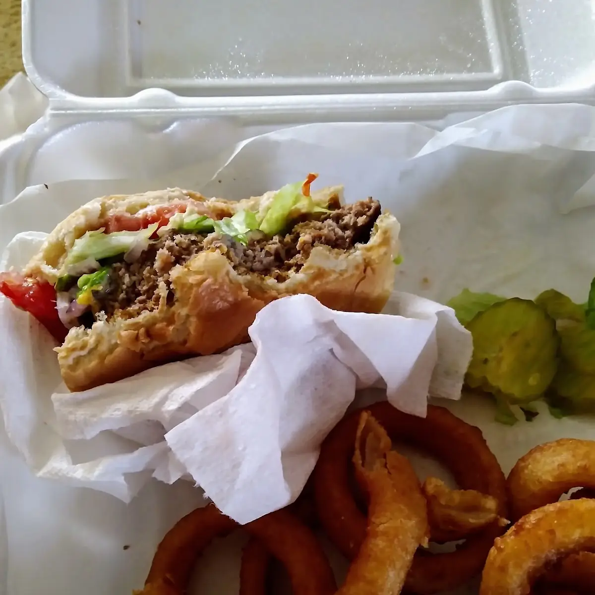 Cheeseburger Onion Rings