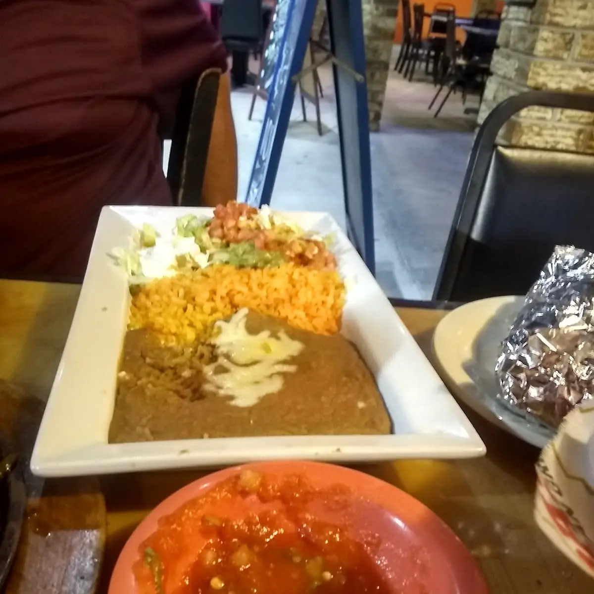 Refried Beans & Rice