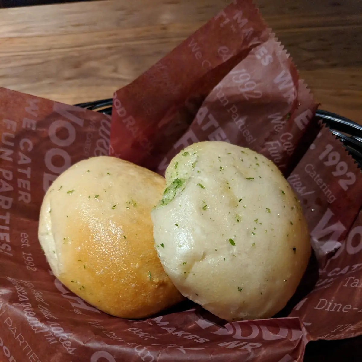 Freshly-Baked Garlic Rolls