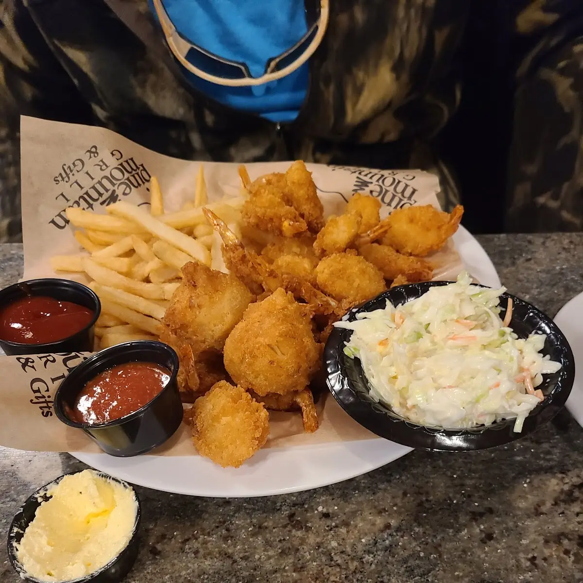 Fried Shrimp and Fries