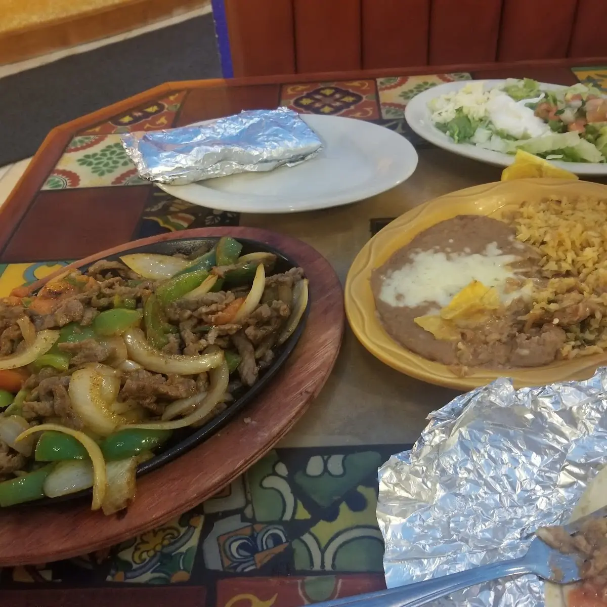 Steak Fajitas