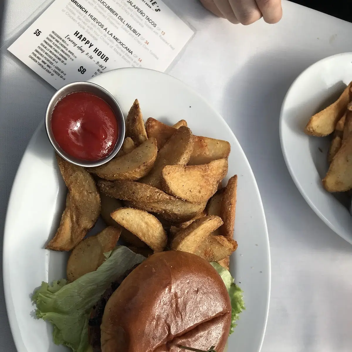 Cheeseburger with Smoked Cheddar Cheese