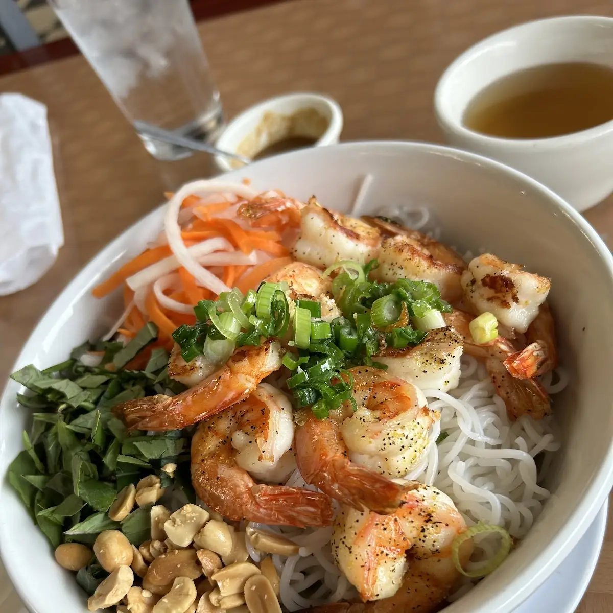 Bun Tom Nuong - Grilled Shrimp