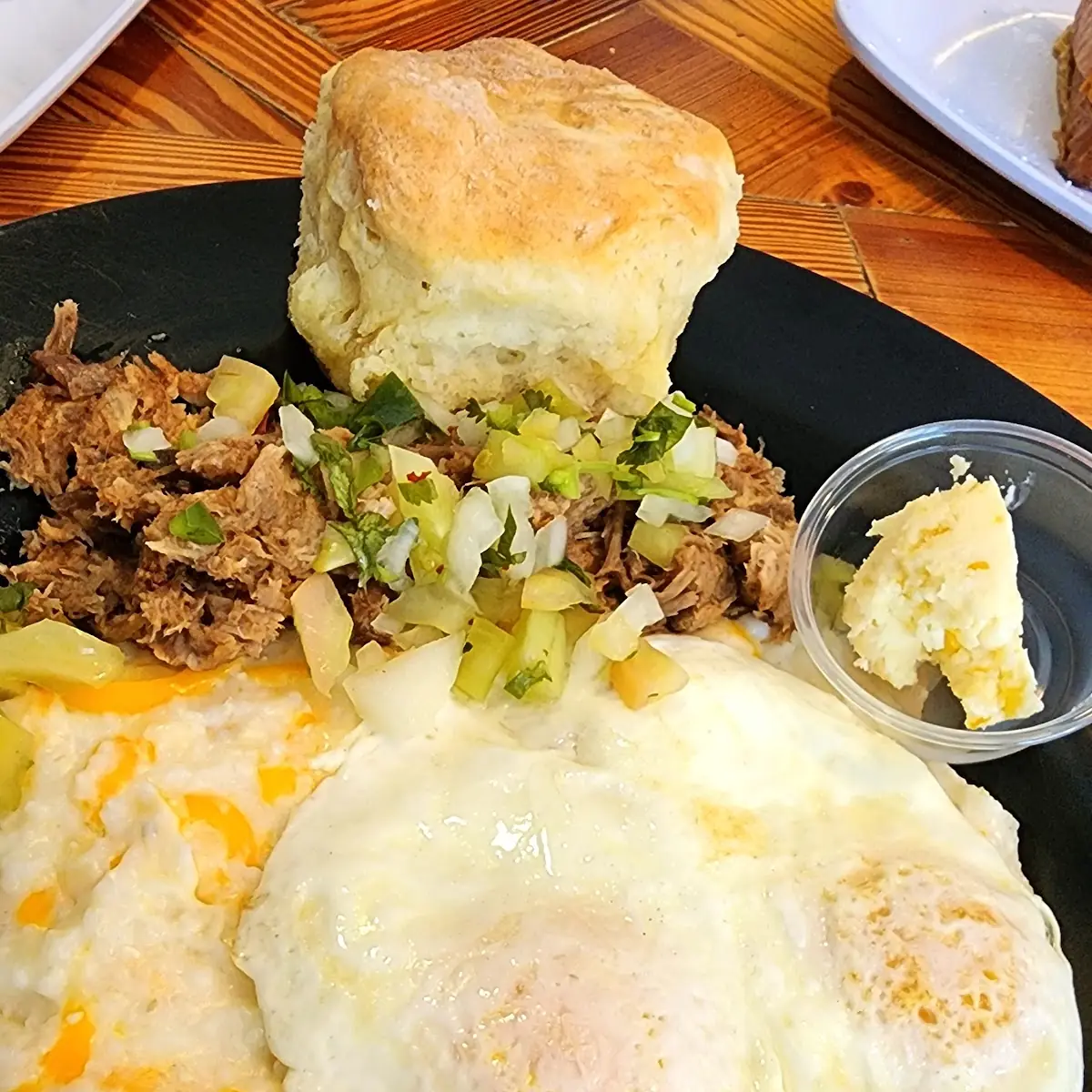 Pulled Pork and Grits