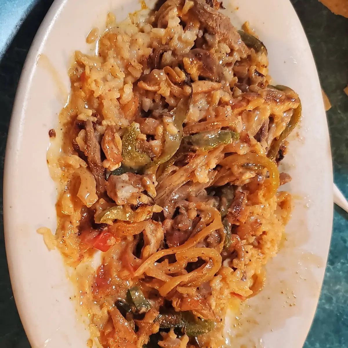 Plato Daniel Texas with Added Cheese Dip