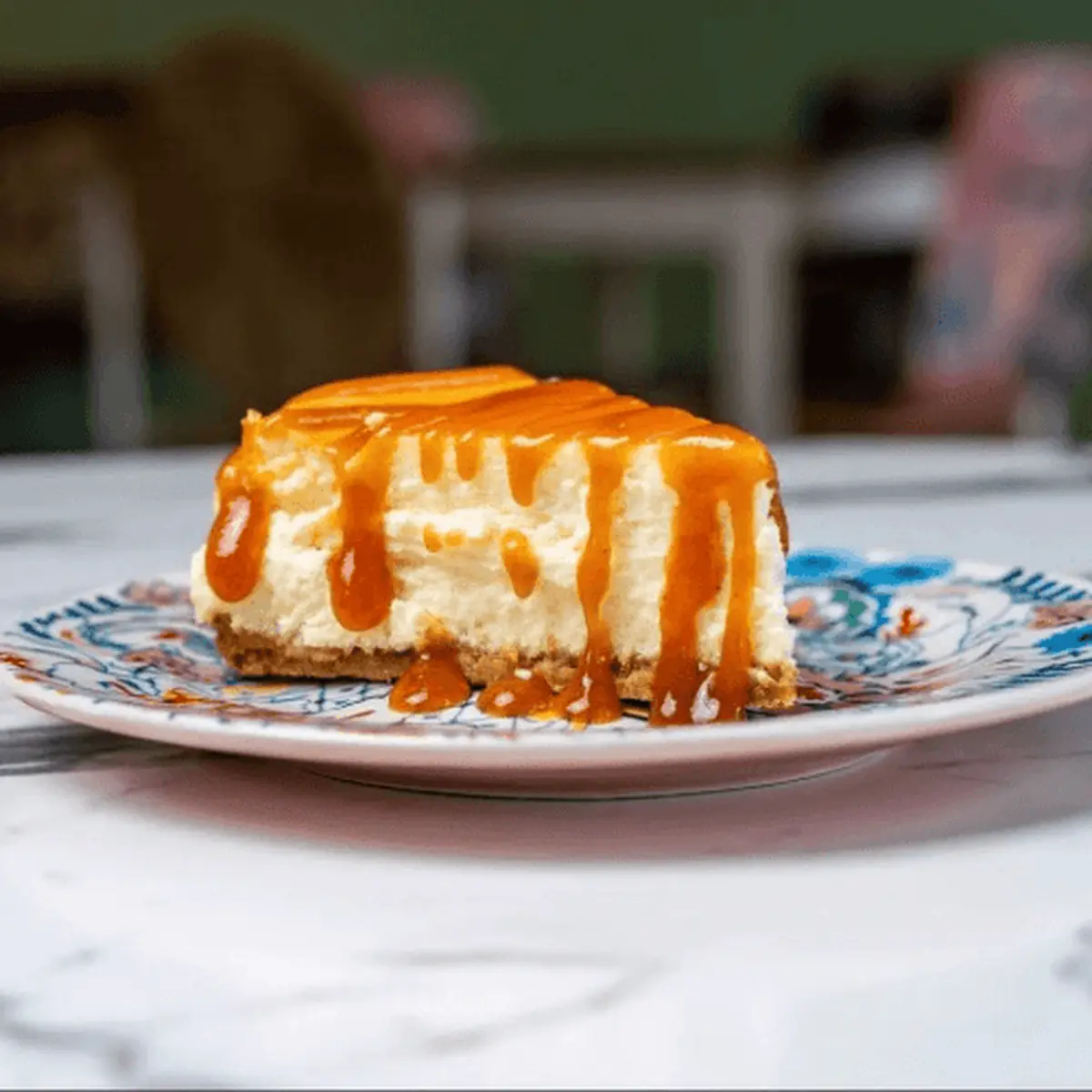 Goat Cheese and Guava Cheese Cake