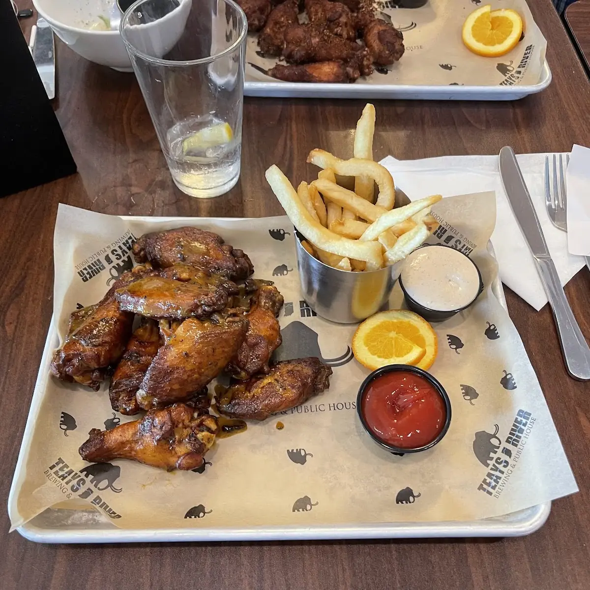 Mustard Chicken Wings