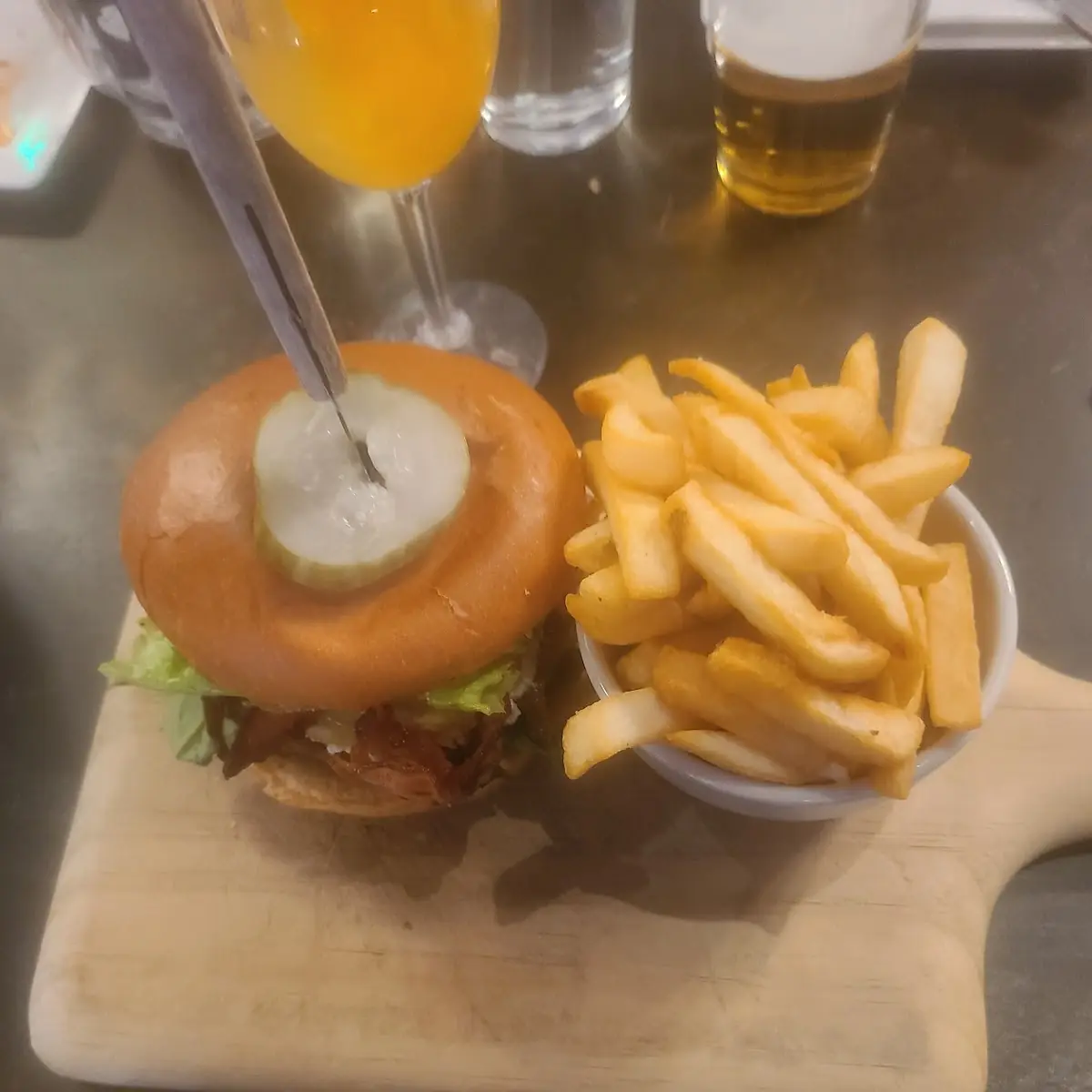 Blue Cheese Burger