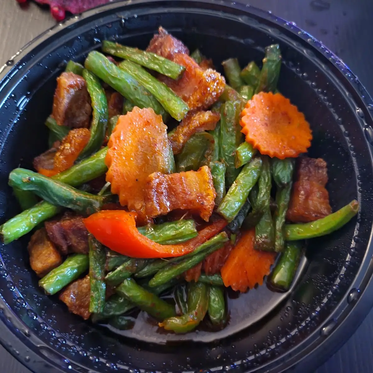 Crispy Pork & Green Beans