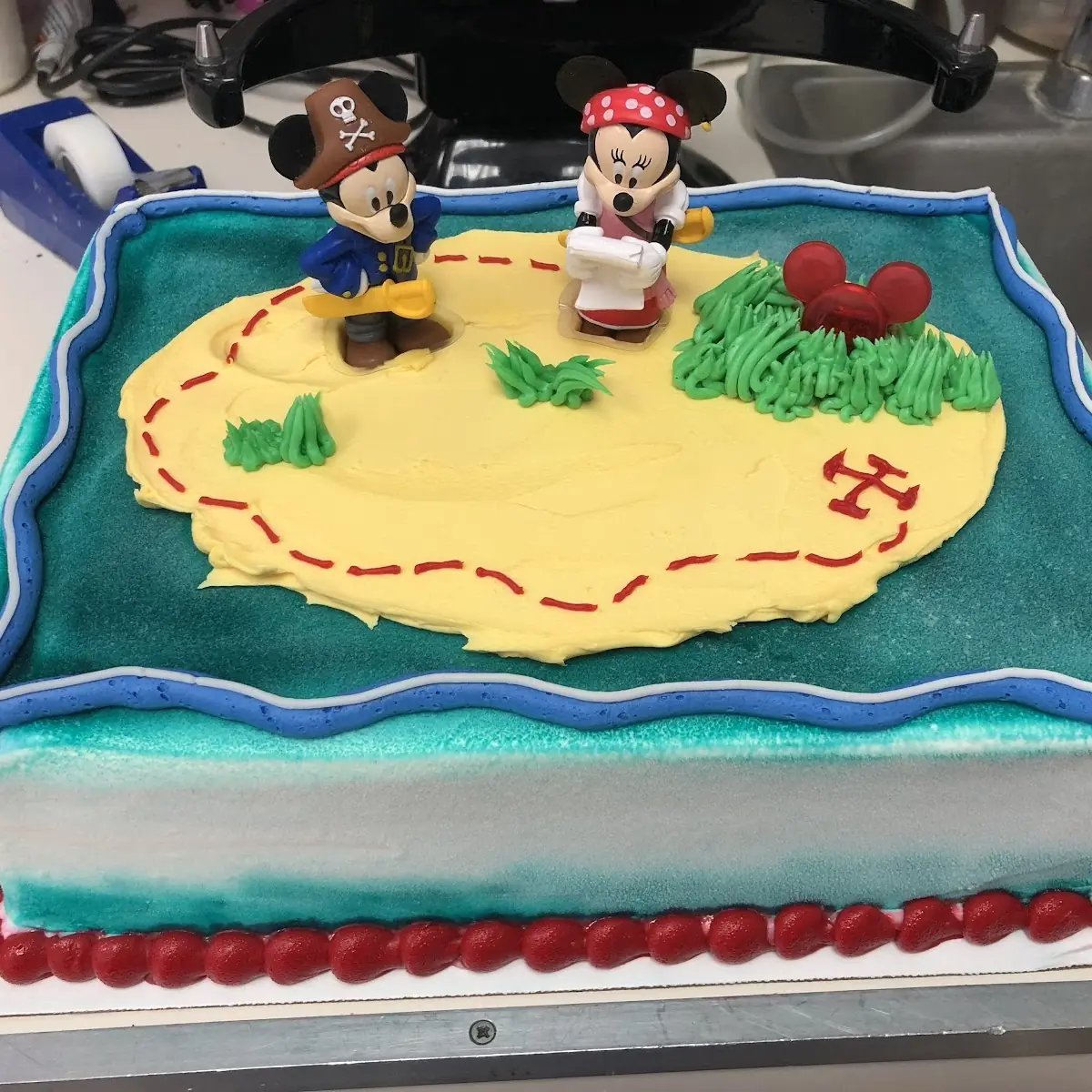 Moana - Adventures in Oceania Decoset Cake