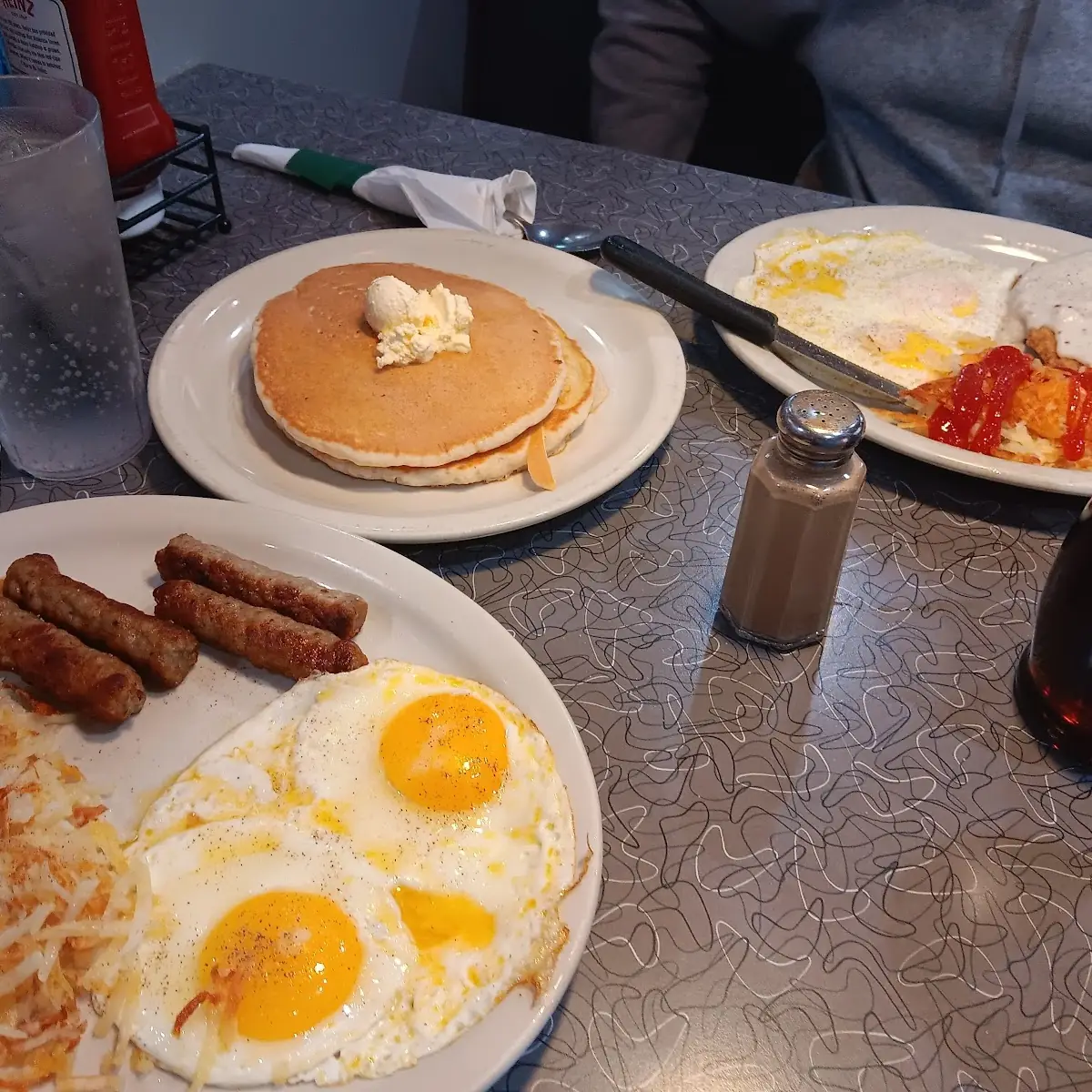 Chicken Fried Steak Dinner with Pancake Breakfast