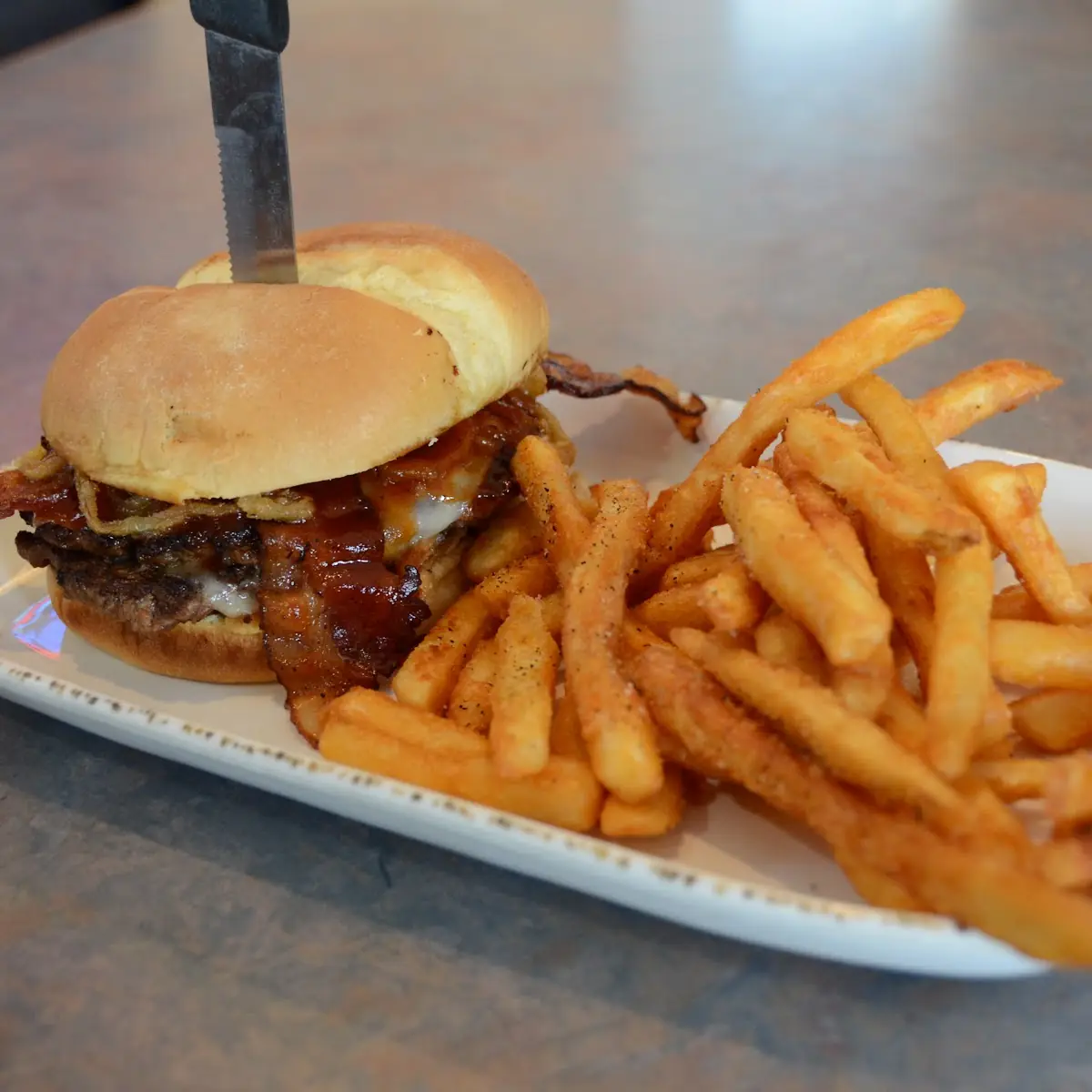 Honey BBQ Bacon Burger