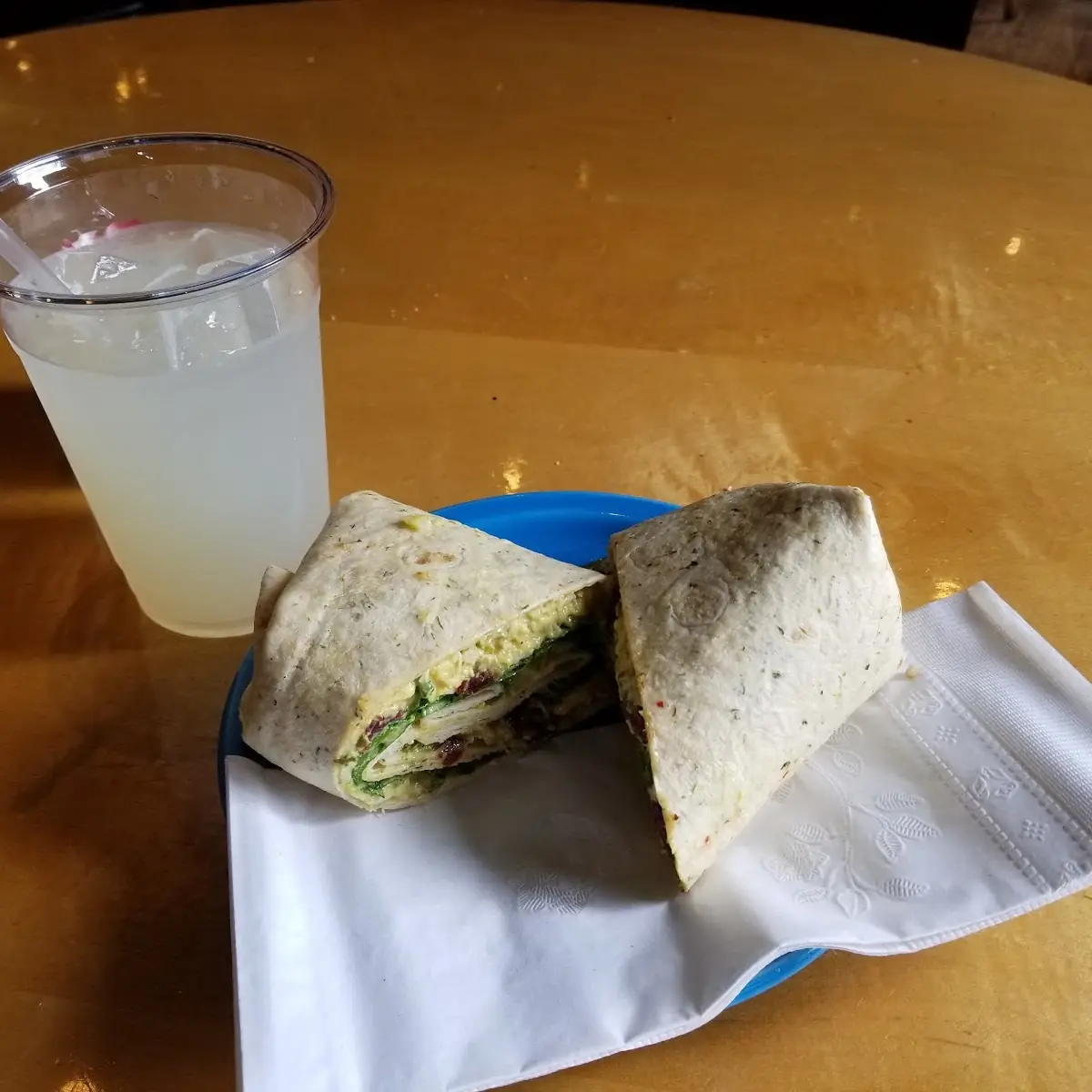 Chicken Curry Wrap