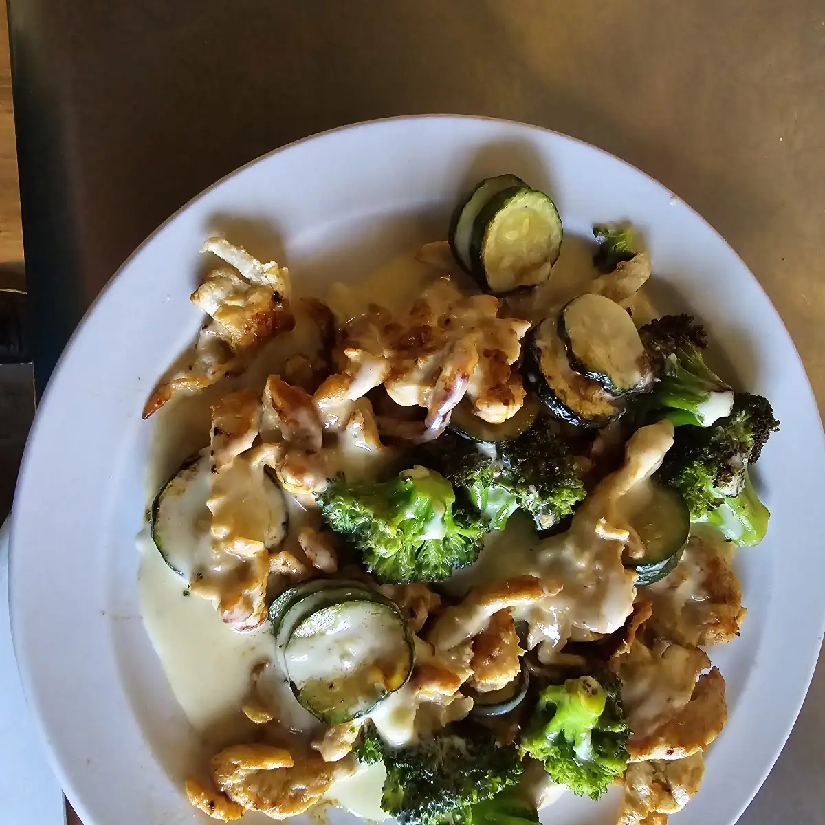 Grill Chicken Broccoli and Zucchini