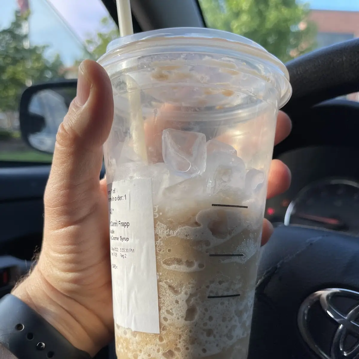 Caramel Frappuccino Starbucks