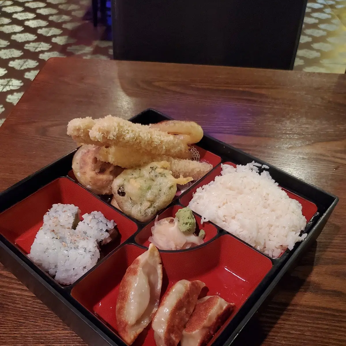 Shrimp Tempura Bento Box