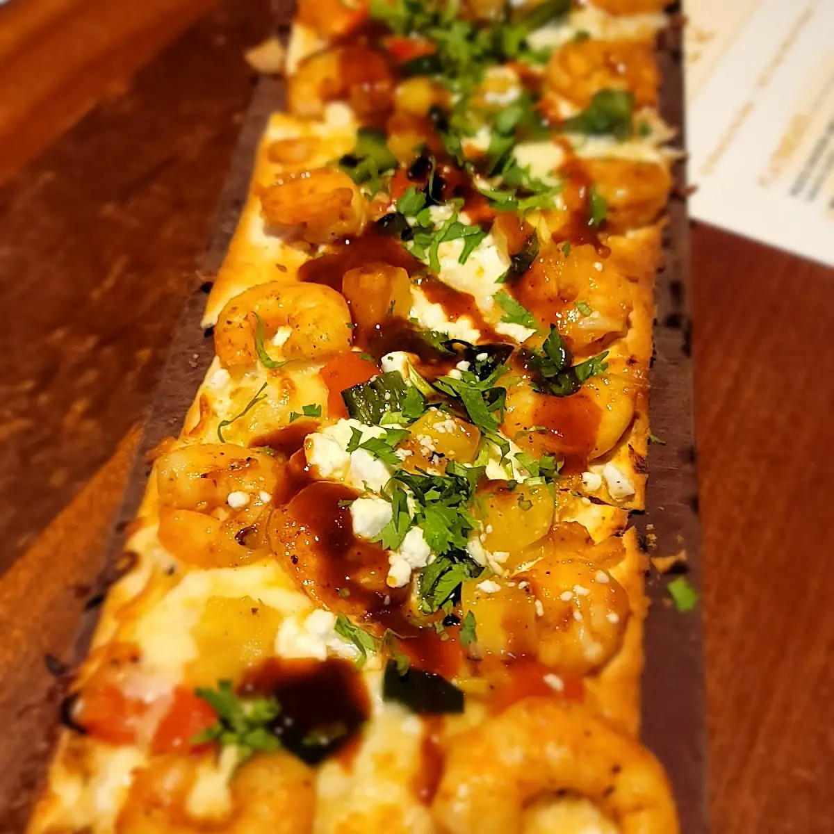 Pepperoni Flatbread with Fresh Basil