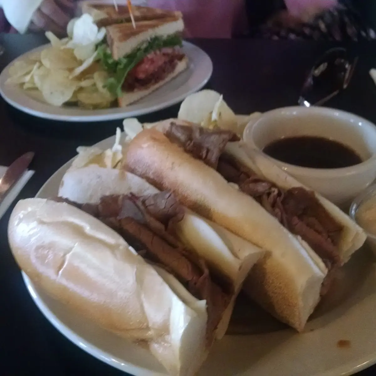 Hot French Dip Roast Beef