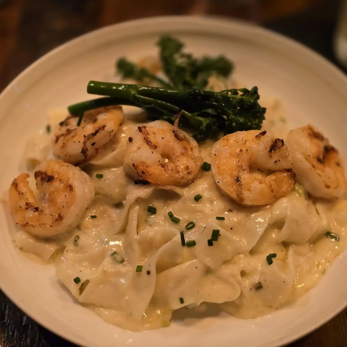 Shrimp Alfredo
