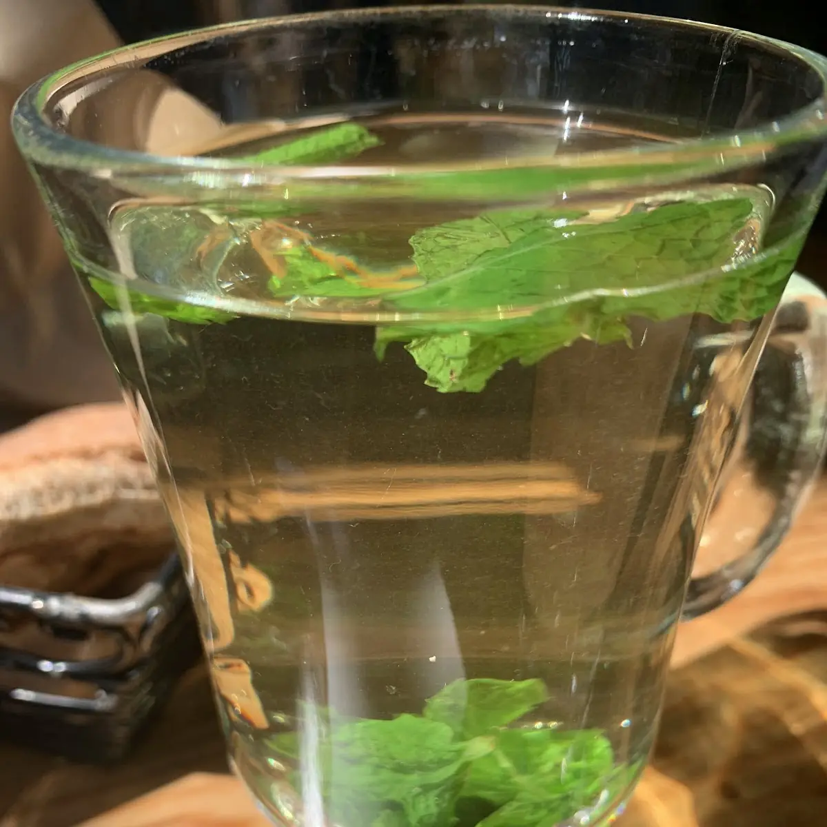 Hot Mint Tea
