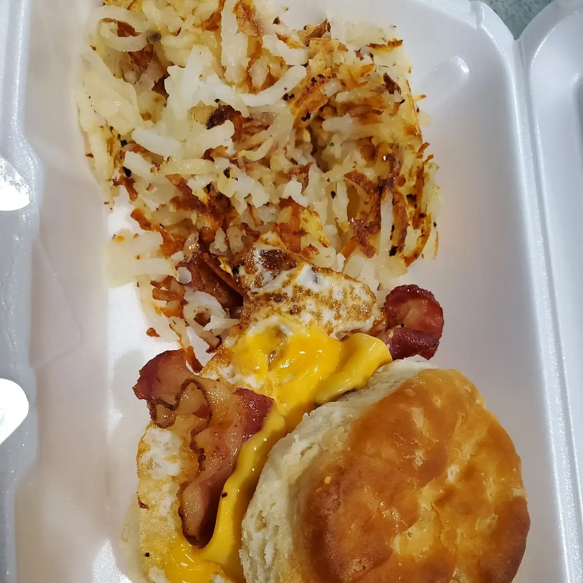 Bacon Egg and Cheese Biscuit
