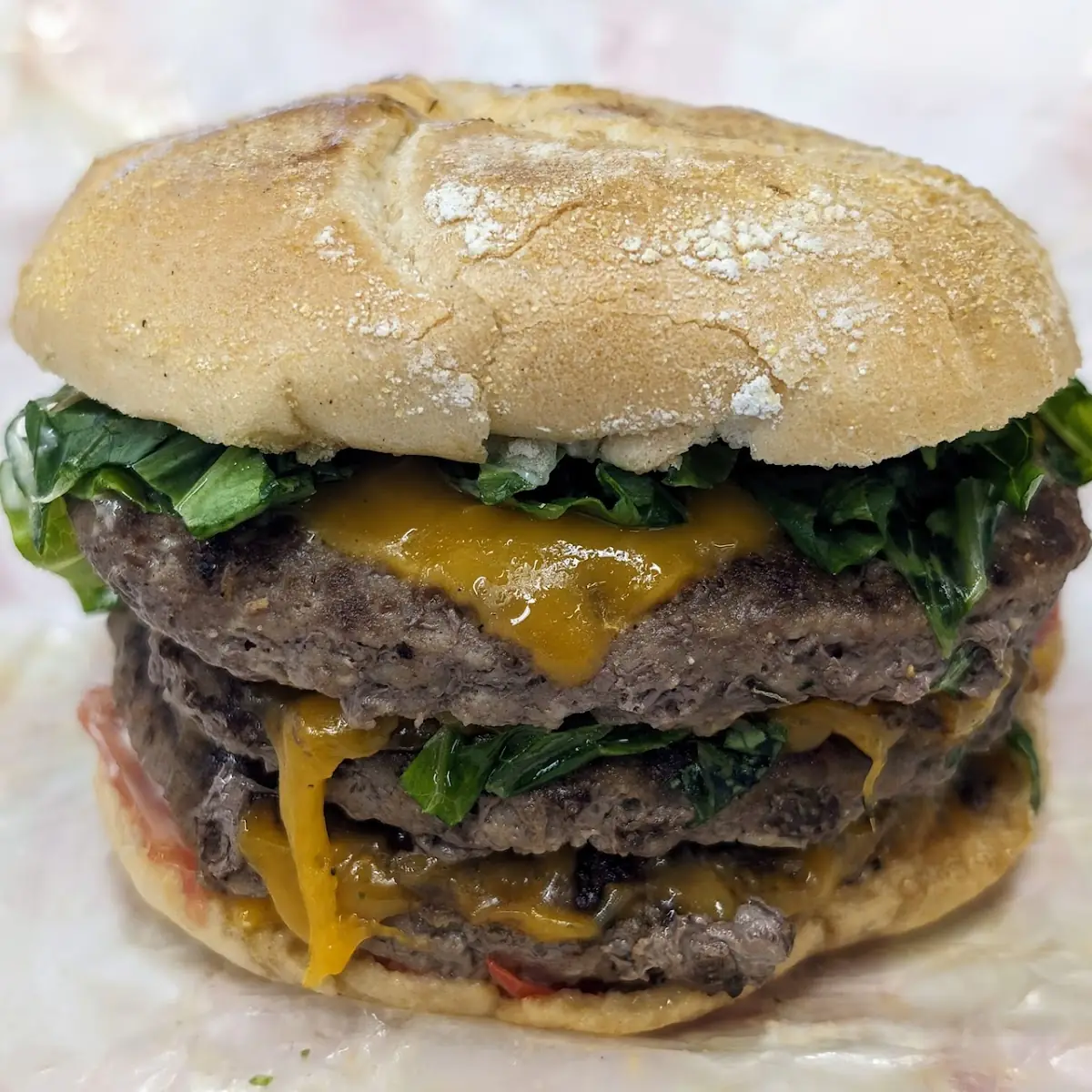 Triple Cheeseburger