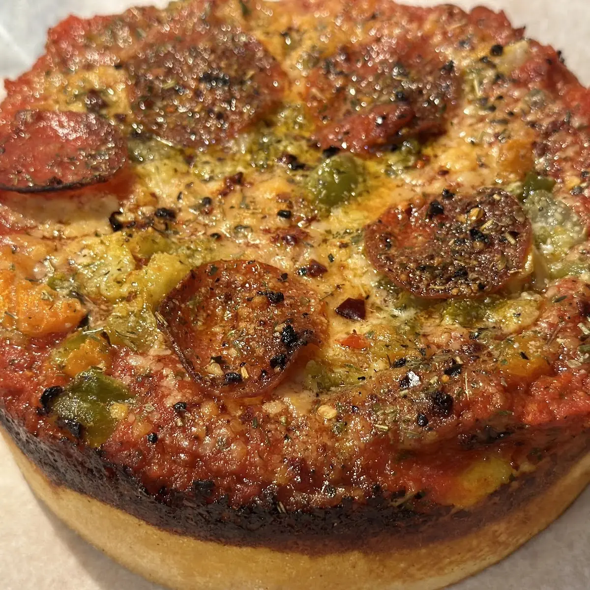 Personal Deep Dish Pizza