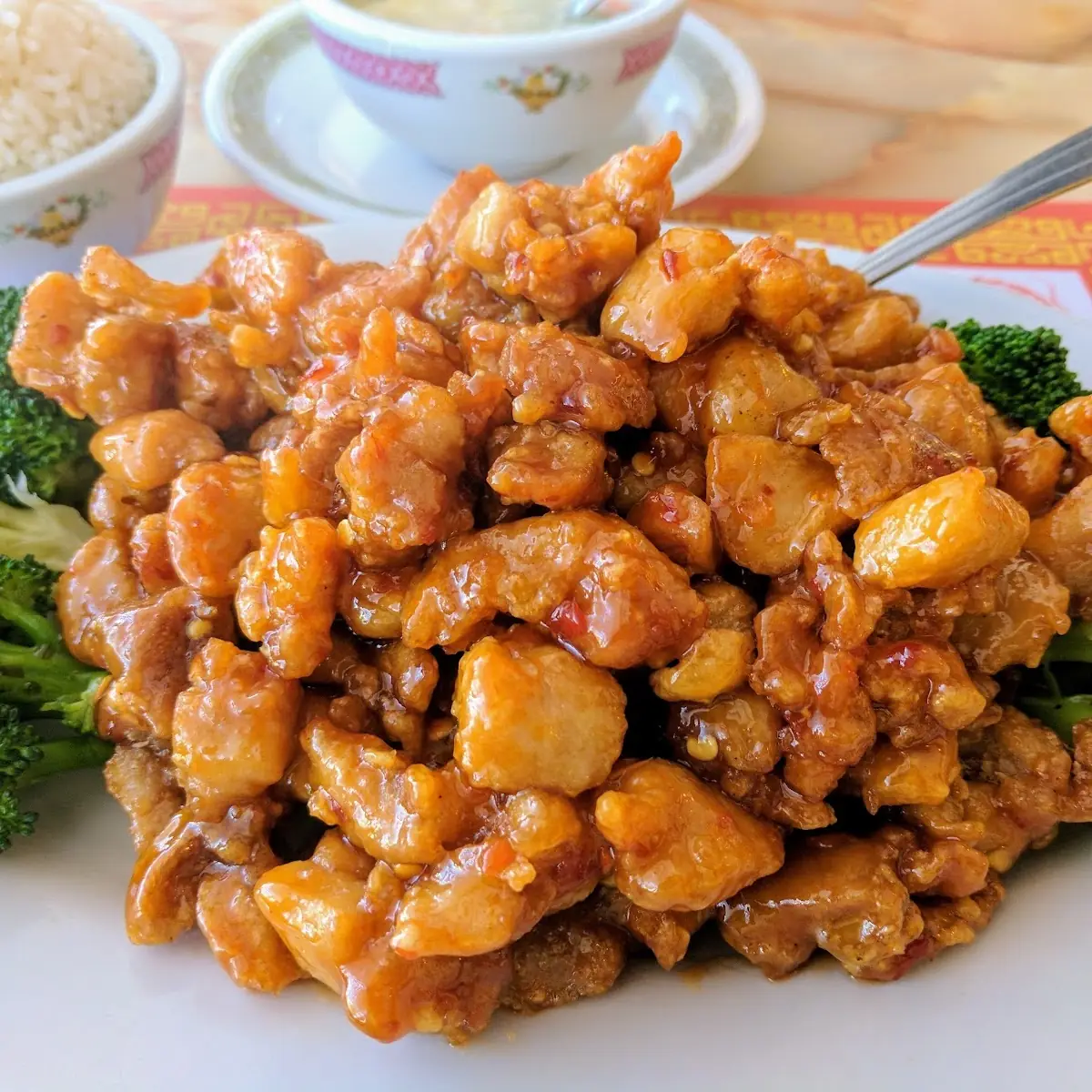 General TSO's Chicken Dinner