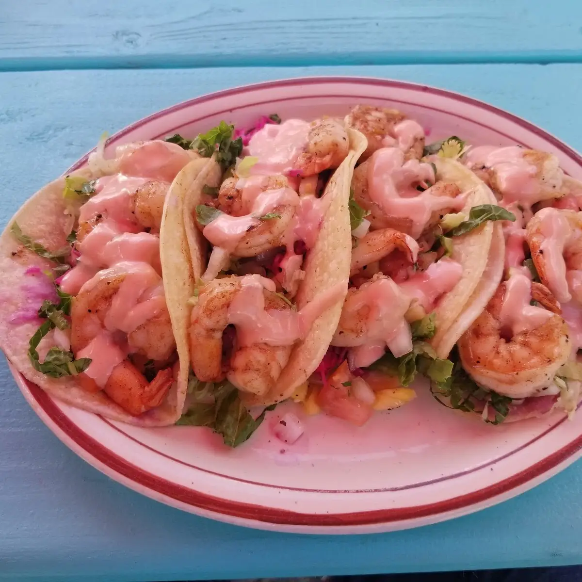 Shrimp Tacos Dorados