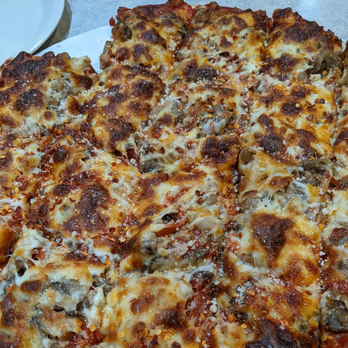 Pepperoni Sausage Mushroom Onion
