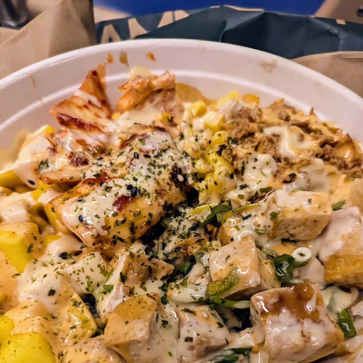 Tofu with Mixed Vegetables