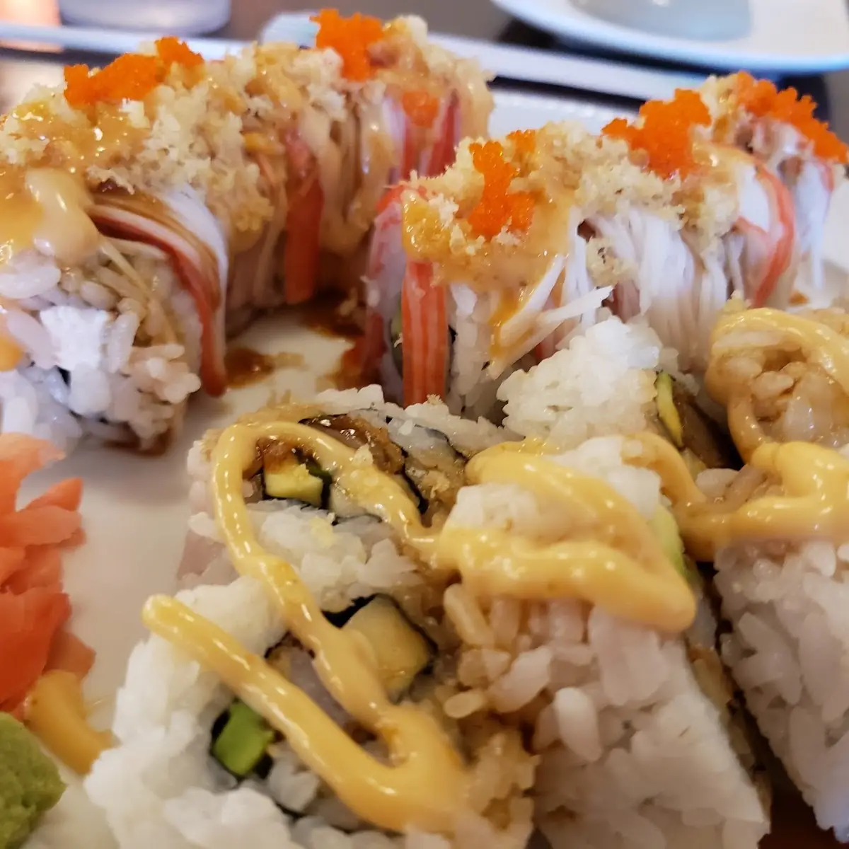 Cowboy Roll & Shrimp Tempura Roll