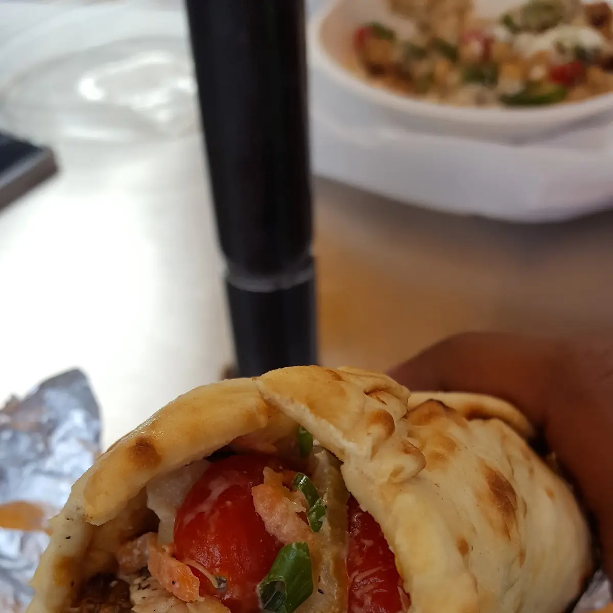 Chicken Flatbread Wrap