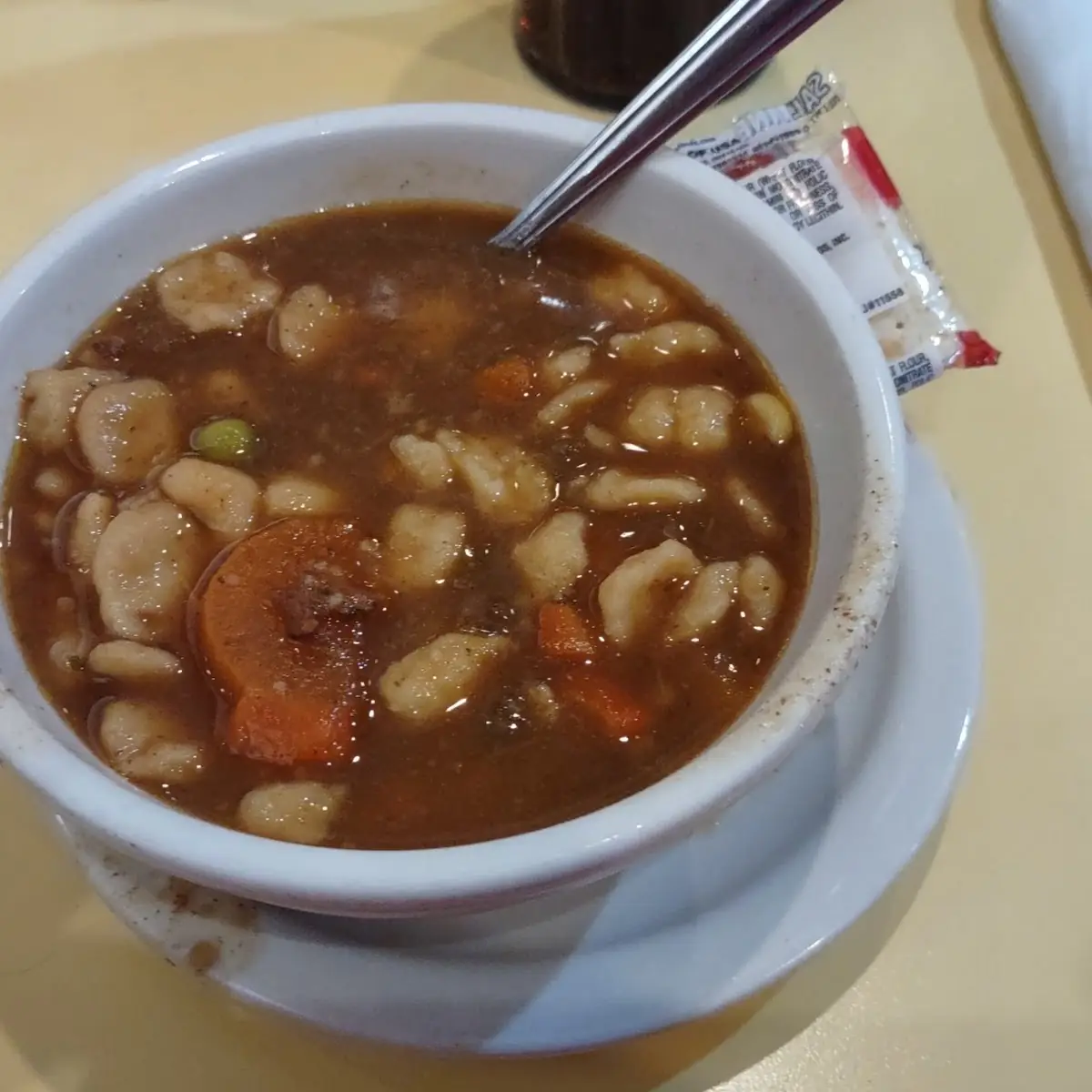 Beef Dumpling Soup