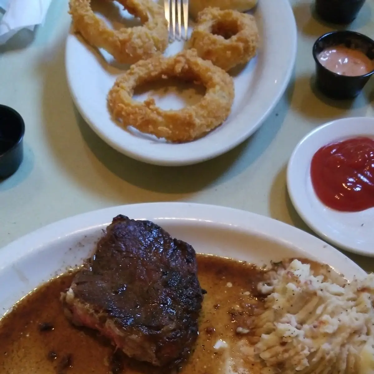Half of a 16oz Ribeye